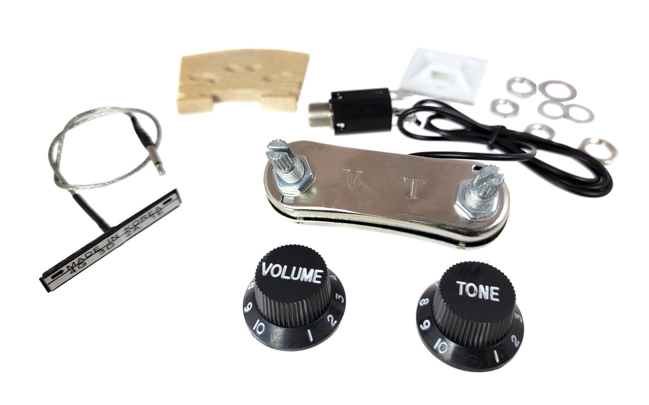 Violin Piezo Pickup Parts Pack - C. B. Gitty Crafter Supply