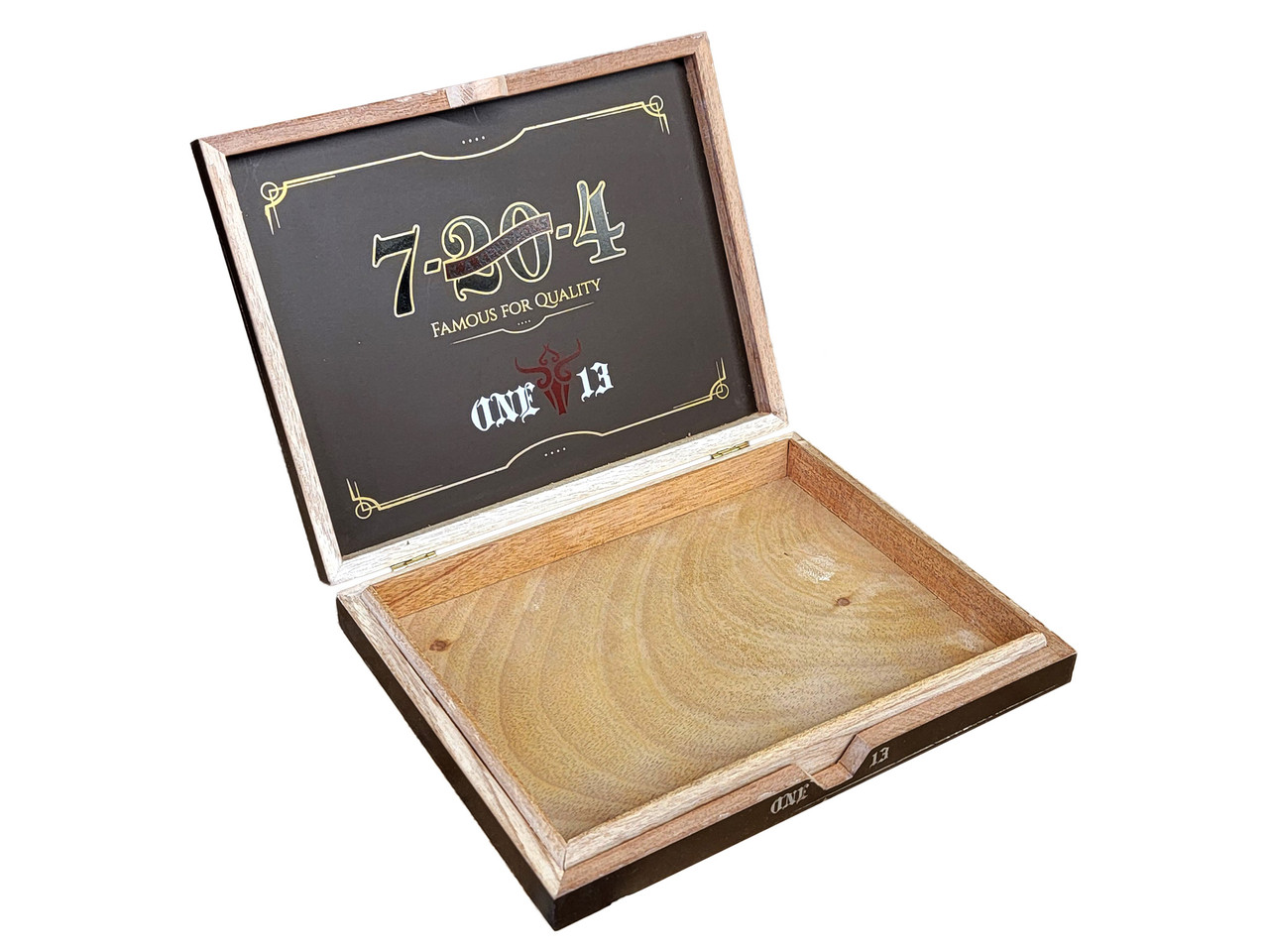 K. A. Kendall's 7-20-4 with One 13 - Empty Cigar Box - C. B. Gitty