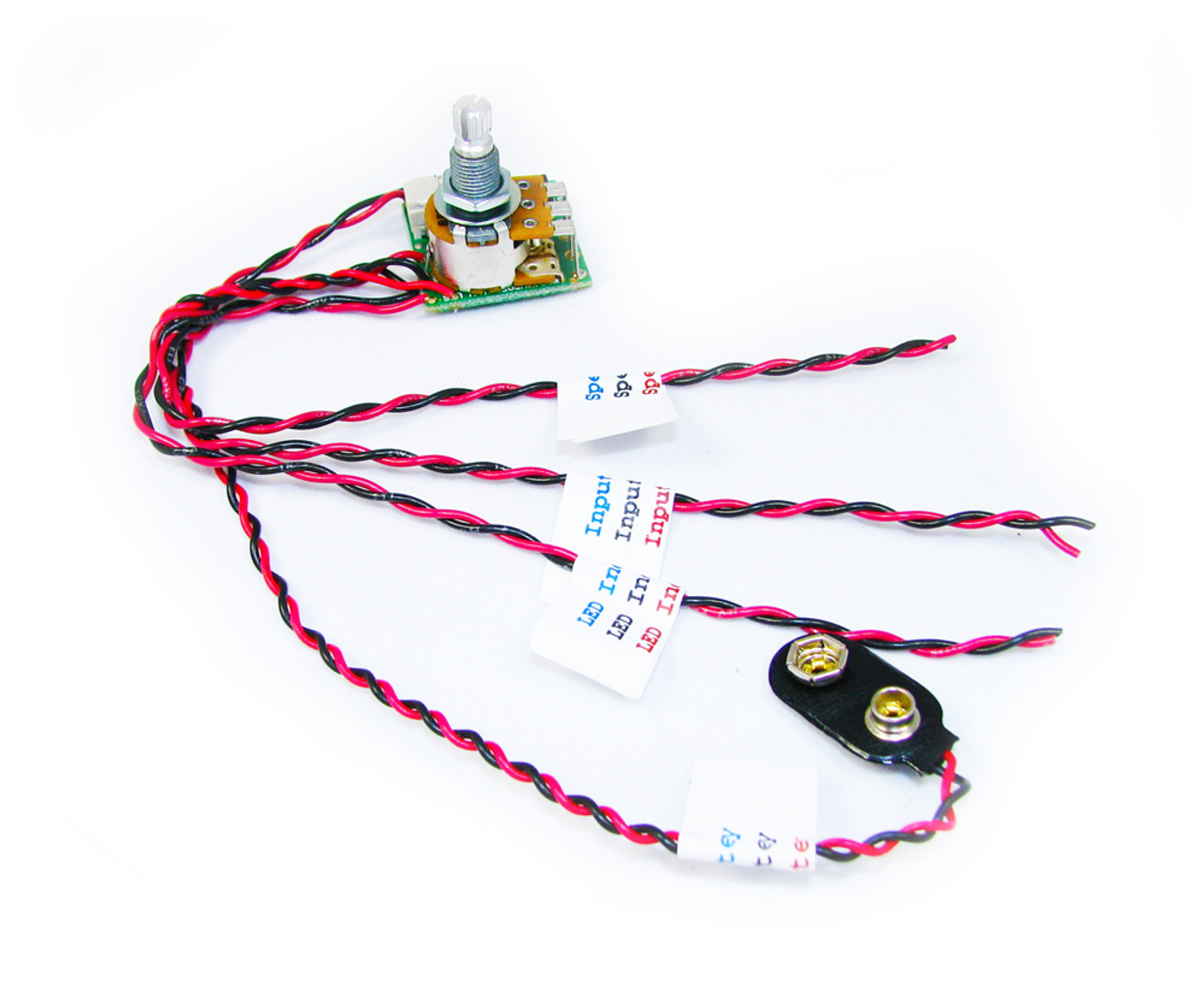 2.5W Artec Amp Circuit Board with Pre-wired Leads - C. B. Gitty