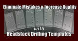 Cigar Box Guitar Tuning Peg Drilling Templates: Quick, Accurate & Easy to Use