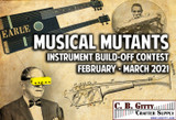 CONTEST!  THE Musical Mutants Build-Off by CBGitty.com - Mix Two or More Instruments Into One New Creation!