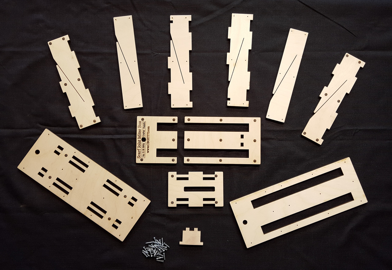 Scarf Joint Miter Box Kit Cut Perfect Scarf Joints by Hand! C. B