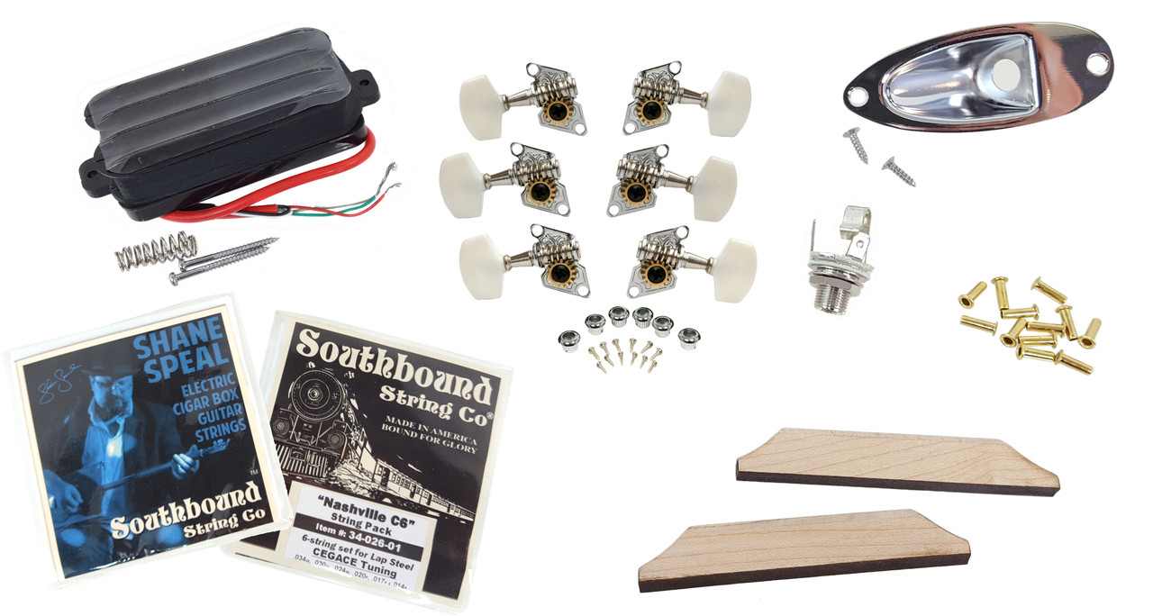 2x4 Lap Steel Guitar Kit the DIY Slide Guitar You supply the 2x4