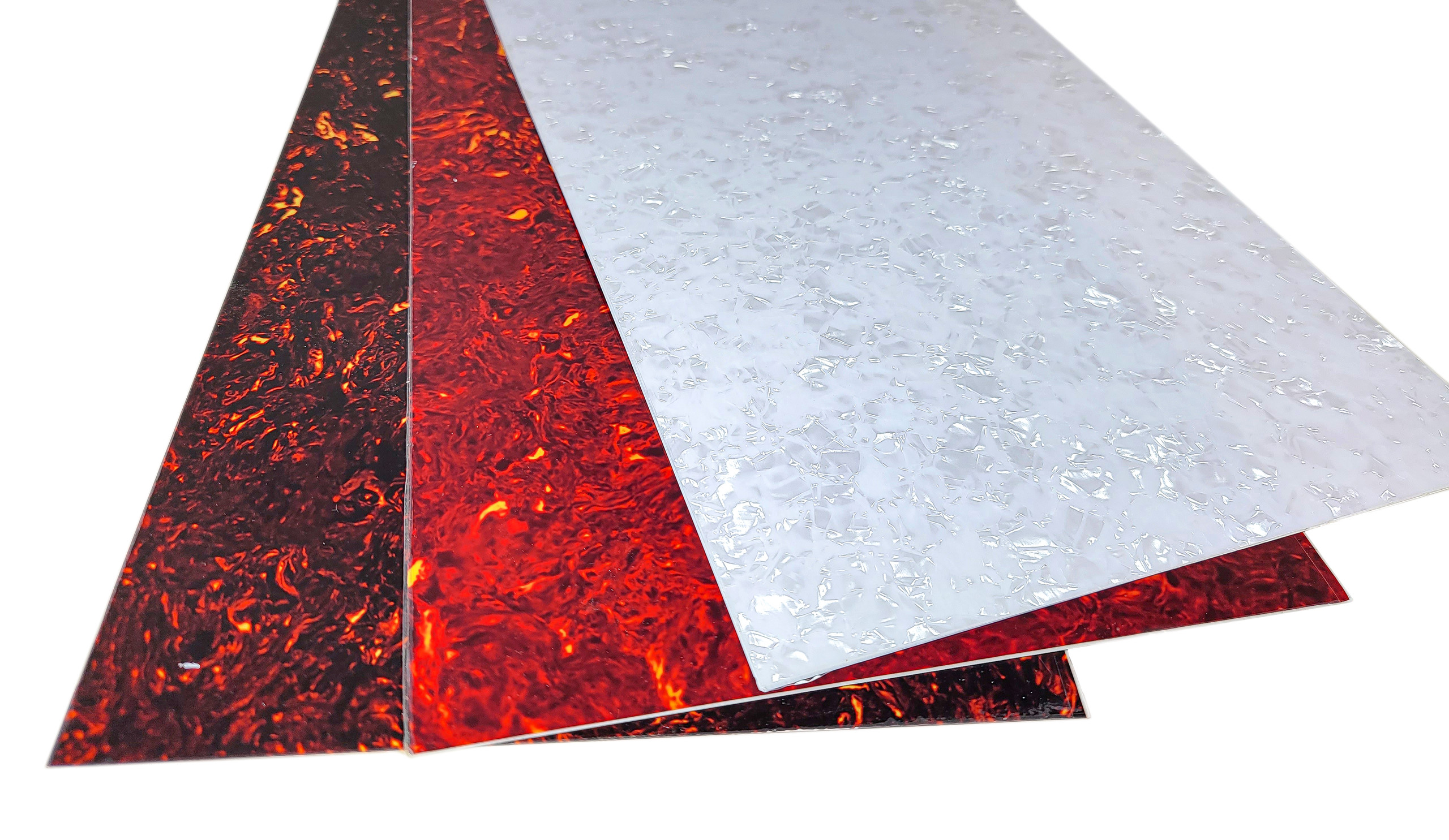 SelfAdhesive Vinyl Pickguard Sheets 8 x 20 in. Choose from 3