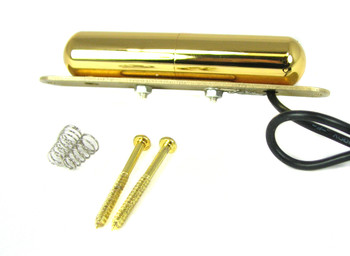 Vintage-style Gold Lipstick-Tube Single-Coil Pickup