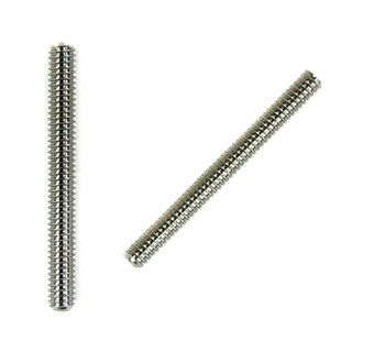 2pc. CBG Nuts - Stainless Steel Threaded Rod - 8-32 (.164") x 1 1/2"