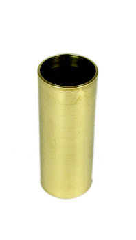 Polished Brass Guitar Slide: 2 1/4-inch Length - Made in the USA!