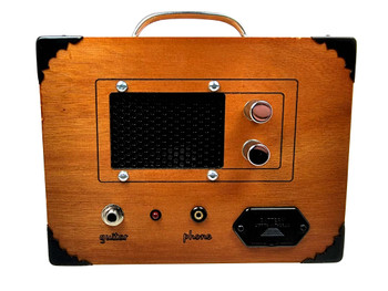 The "KubaSonic" - Dual-input Solid Wood Cigar Box Amplifier