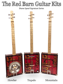 Red Barn Guitar Kit - Choose Your Model