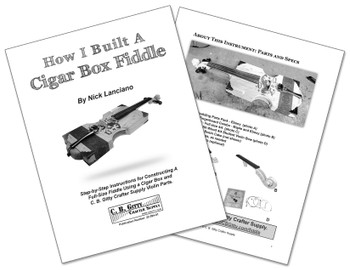  How to Build a Cigar Box Fiddle by Nick Lanciano - PRINTED VERSION