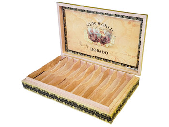 AJ Fernandez New World Dorado Premium Empty Cigar Box - Great for Guitars!