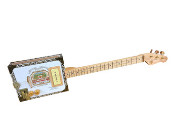 Chateau Rambler - Premium 3-string Electric Cigar Box Guitar by Deke