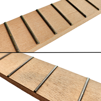 Roasted Maple frets patina detail