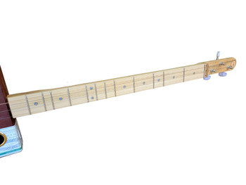 Gonic Falls Dulcimer- Premium 3-string Electric Cigar Box Dulcimer by Deke