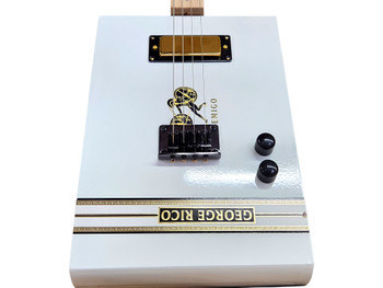 El Enemigo - Premium 3-string Electric Cigar Box Guitar by Deke