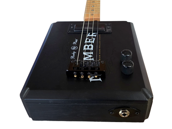 Rocky No. 6 - Premium 4-string Electric Cigar Box Guitar by Deke - DGBE