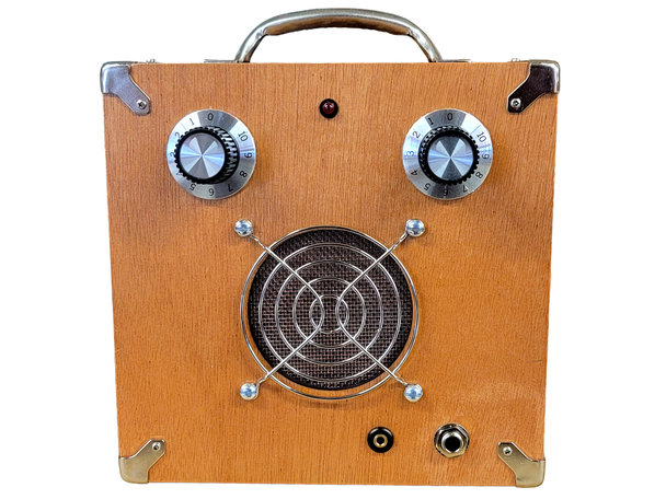 C. B. Gitty Cigar Box Standard Amplifier #4: Vintage-Style Solid Wood Acid Box