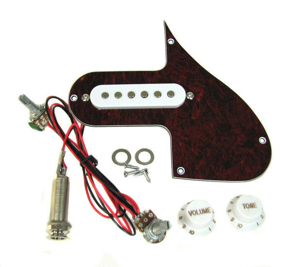 Florentine Screamer(tm) Pre-wired Pickup & Pickguard