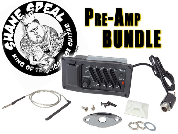 Shane Speal Signature Pre-Amp Bundle - as featured in his book "Making Poor Man's Guitars"