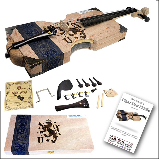 Cigar Box Fiddle Kit & Guide