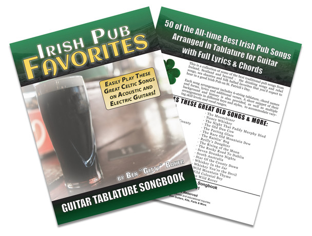 Irish Pub Favorites Guitar Tablature Songbook: Over 50 of the All-Time Best Irish Pub Songs