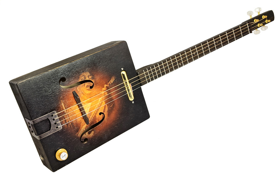 The "Tupelo Tenor" Electric Box Guitar Kit Choose 3 or 4string C. B. Gitty Crafter Supply