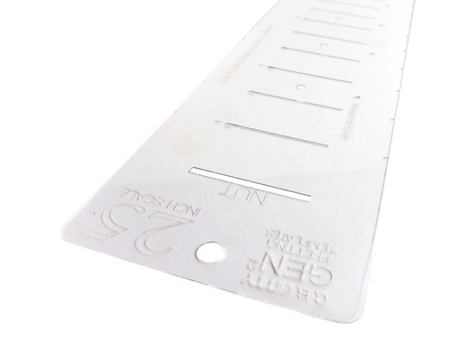 GEN2 Laser-cut Fret Scale Marking Templates - provide both Chromatic & Diatonic Styles - Pick your Scale!