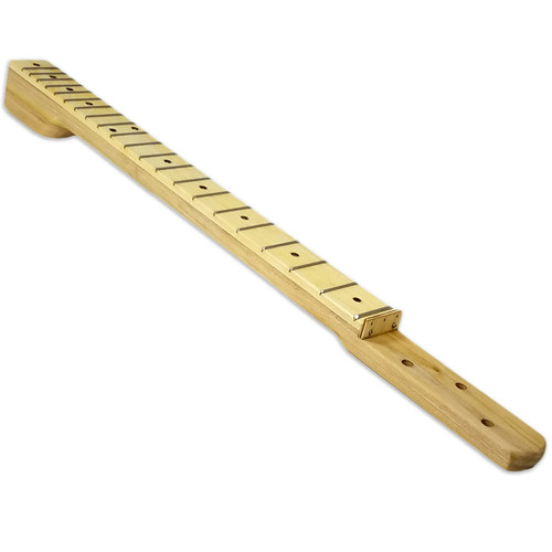 23 inch Scale Fully Fretted Bolt On Neck for 3 String Cigar Box
