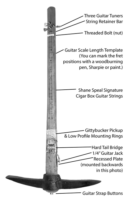 Shane Speal's Mutant Guitar Parts Pack - C. B. Gitty Crafter