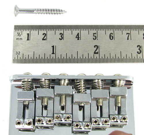 Top-Loading Adjustable Bridge for Electric 6-string Guitar - Choose Color