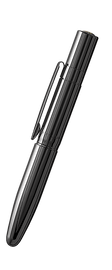 Infinium DARK MATTER Black Titanium Nitride Space Pen in closed position INFB4 Infinium DARK MATTER Black Titanium Nitride Space Pen in closed position INFB4