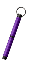 Purple Anodized Backpacker Space Pen in a closed position BP/PP Purple Anodized Backpacker Space Pen in a closed position BP/PP