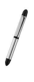 Chrome Tec Touch Space Pen shown in a closed position. TEC-TD Chrome Tec Touch Space Pen shown in a closed position. TEC-TD