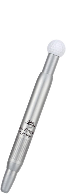 Alan Shepard Golf Space Pen in closed position. ASGP