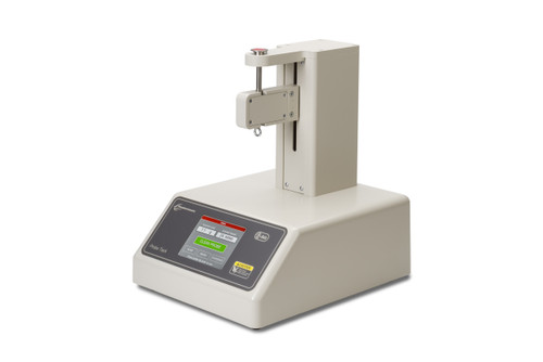 ChemInstruments PT-2000 Probe Tack Tester for probe tack testing, 45 degree left view