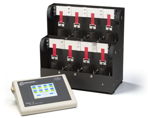 ChemInstruments High Temperature 8 Bank Shear Tester (SS-HT-8)