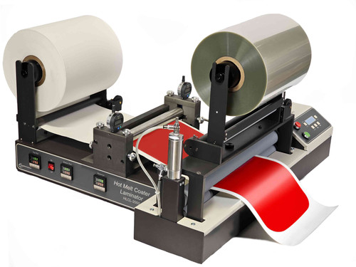 ChemInstruments Hot Melt Laboratory Coater Laminator for applying hot melt adhesive coatings