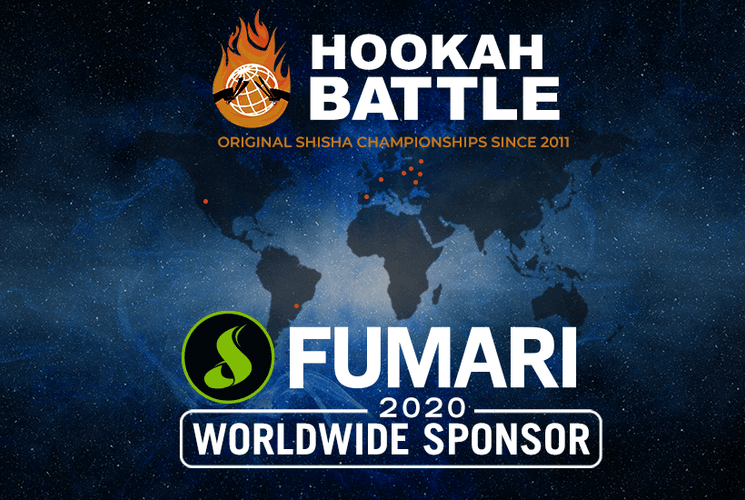 FUMARI PROUD TO BE OFFICIAL SPONSOR FOR 2020 HOOKAH BATTLE INTERNATIONAL CHAMPIONSHIPS