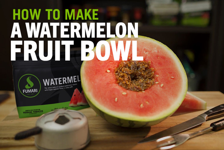 How to Make a Watermelon Hookah Bowl