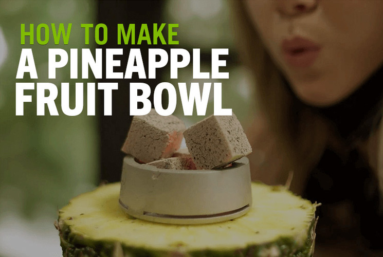 How to Make an Apple Bowl Fruit Hookah 