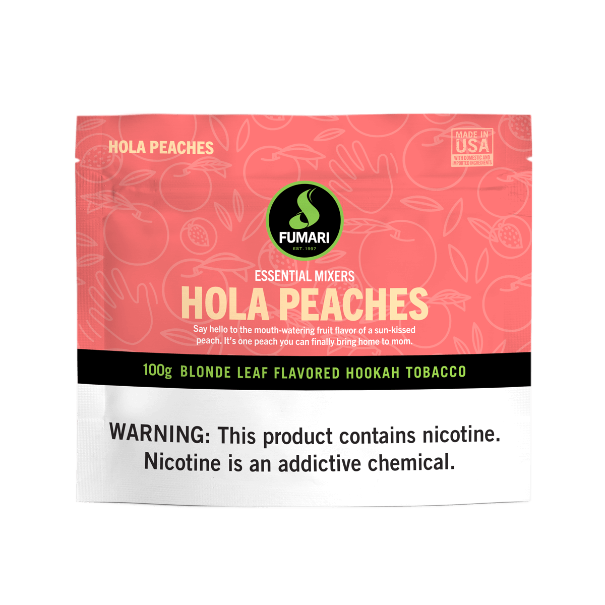 Buy Hola Peaches (White Peach) Hookah Tobacco Flavor Online