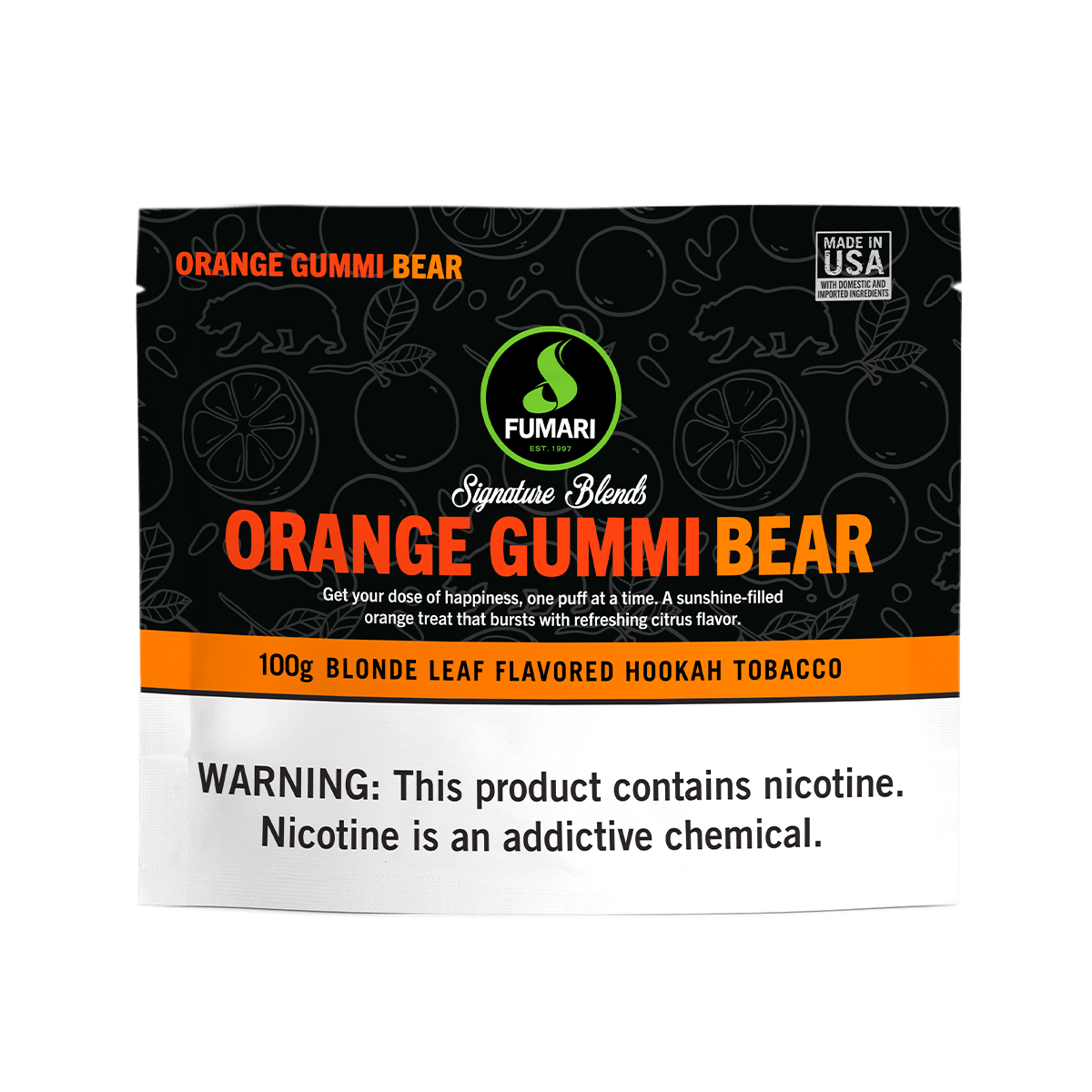 tobacco gummies Buy Orange Gummi Bear Hookah Tobacco Flavor Online