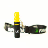 Silicone Mouth Tip with Lanyard - Yellow Silicone Mouth Tip with Lanyard - Yellow