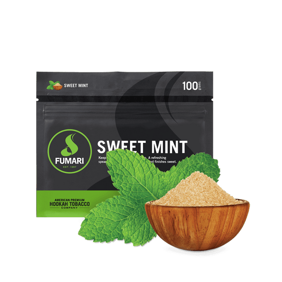 Sweet Mint Flavored Hookah Tobacco - 100g
