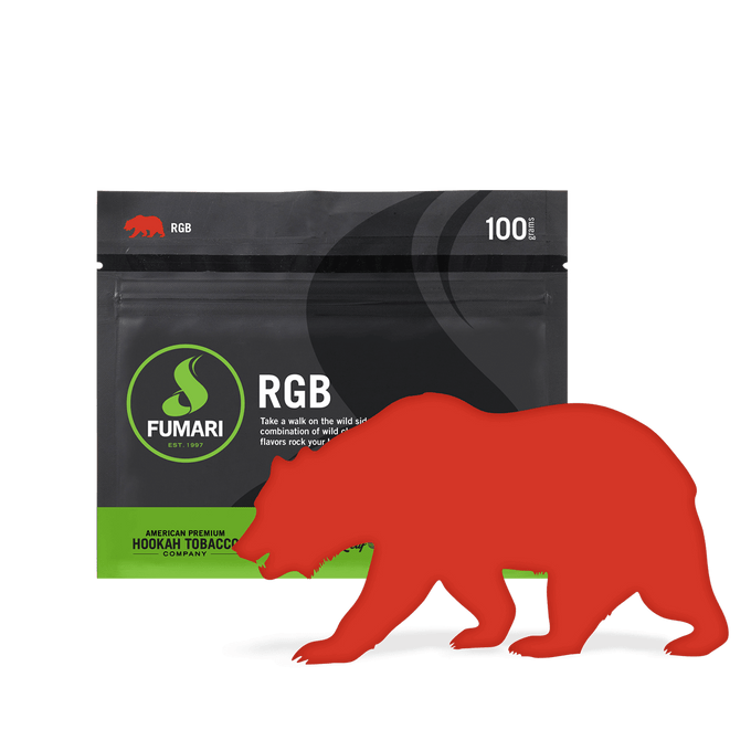 Red Gummi Bear (RGB) Flavored Hookah Tobacco - 100g