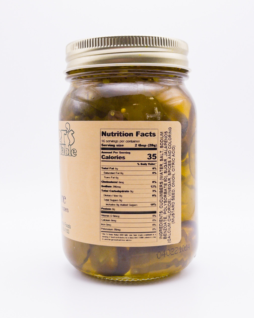Grauer's Gourmet Table Sweet Fire Bread & Butter Pickles & Peppers  (16 oz)