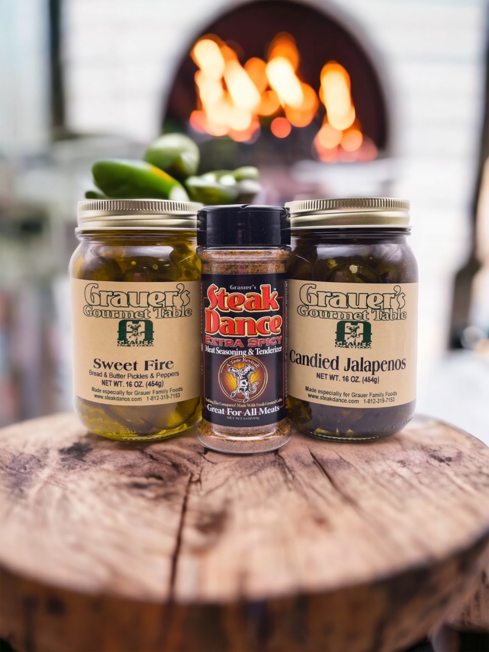 Extra Spicy Pickles & Peppers  Combo