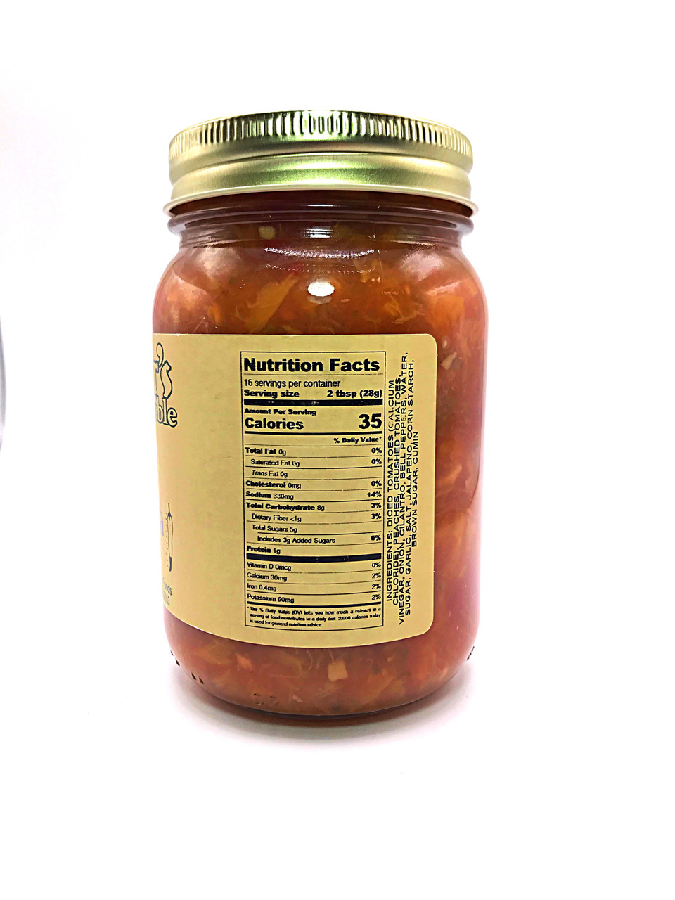 Grauer's Gourmet Table Peach Salsa 16 oz