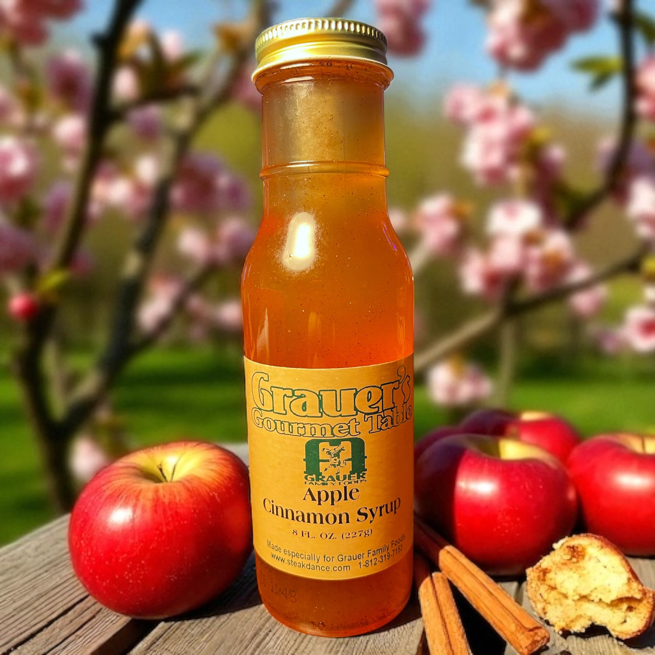 Grauer's Gourmet Table Apple Cinnamon Syrup