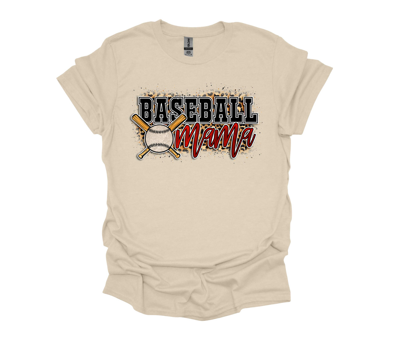 Mama Dirty Baseball Puff Vinyl T-shirt